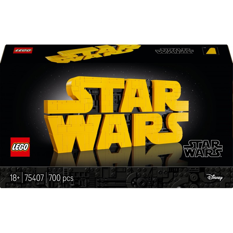 LEGO Star Wars Logo Star Wars zbudowane z klocków 75407