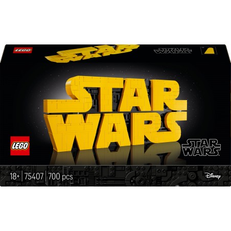 LEGO Star Wars Logo Star Wars zbudowane z klocków 75407