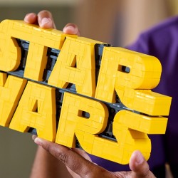 LEGO Star Wars Logo Star Wars zbudowane z klocków 75407