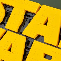 LEGO Star Wars Logo Star Wars zbudowane z klocków 75407