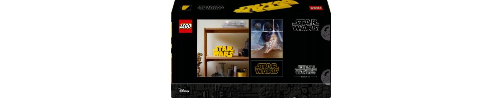 LEGO Star Wars Logo Star Wars zbudowane z klocków 75407