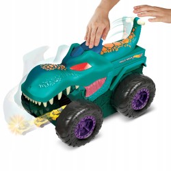 HOT WHEELS MONSTER TRUCK POŻERACZ AUT MEGA WREX