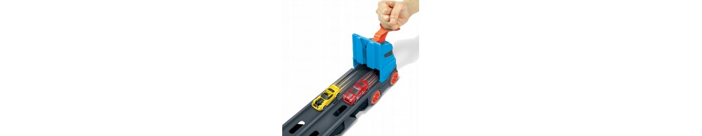 Hot Wheels City Wyścigowy transporter 2w1 GVG37