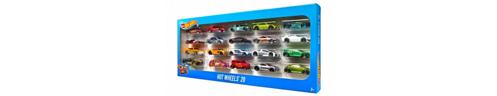 HOT WHEELS ZESTAW 20 AUTEK SAMOCHODZIKI RESORAKI