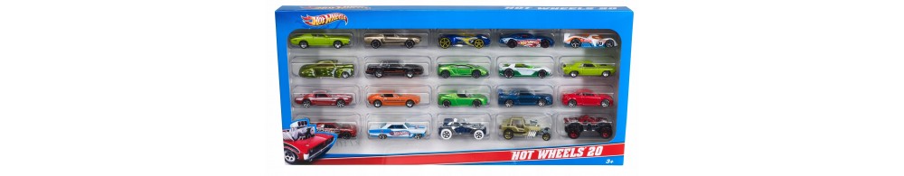 HOT WHEELS ZESTAW 20 AUTEK SAMOCHODZIKI RESORAKI