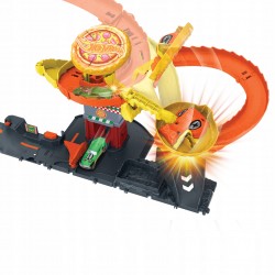 Hot Wheels City Odjazdowa pizza – Atak kobry Zestaw HTN81