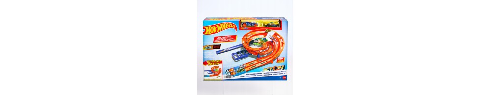 Hot Wheels Action Zakręcona pętla Tor Zestaw do zabawy HTK17
