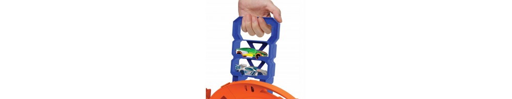 Hot Wheels Action Zakręcona pętla Tor Zestaw do zabawy HTK17