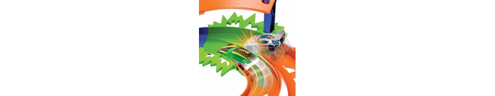 Hot Wheels Action Zakręcona pętla Tor Zestaw do zabawy HTK17
