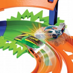 Hot Wheels Action Zakręcona pętla Tor Zestaw do zabawy HTK17