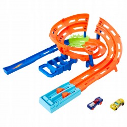 Hot Wheels Action Zakręcona pętla Tor Zestaw do zabawy HTK17