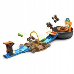 Hot Wheels Monster Trucks Opona – Kaskaderska arena Zestaw do zabawy GVK48