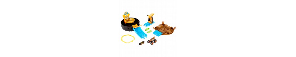 Hot Wheels Monster Trucks Opona – Kaskaderska arena Zestaw do zabawy GVK48