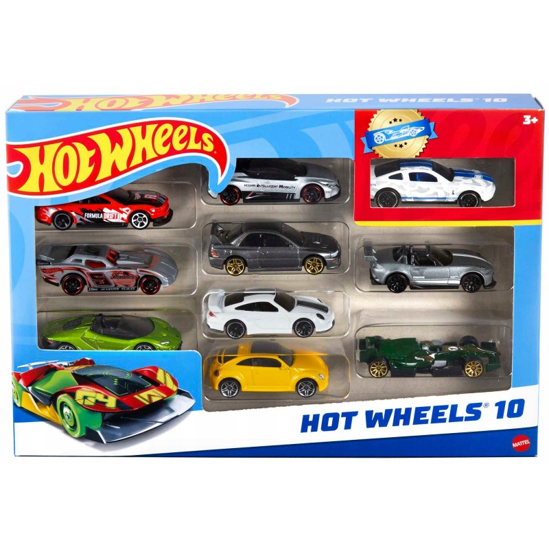 Hot Wheels 10-pak Zestaw 10 Autek 54886