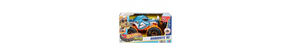 Hot Wheels Monster Trucks RC Rhinomite Zdalnie sterowany pojazd 1:24 JBK11