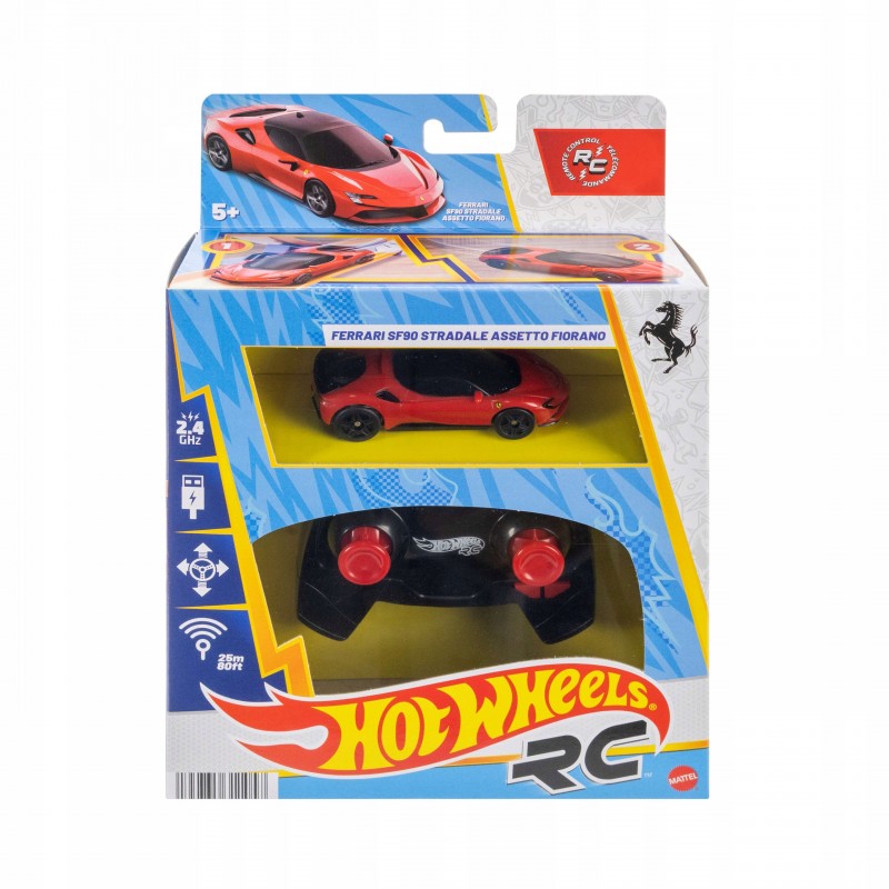 Hot Wheels RC Zdalnie sterowany Ferrari SF90 Stradale Assetto Fiorano JGD09