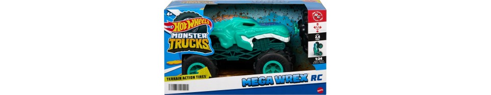 Hot Wheels Monster Trucks RC Mega-Wrex Zdalnie sterowany pojazd HTP14