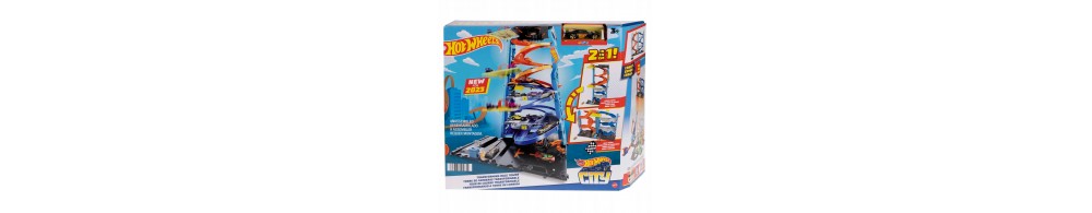 Hot Wheels City Wyścigowa wieża z transformacją HKX43