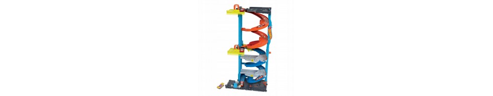 Hot Wheels City Wyścigowa wieża z transformacją HKX43