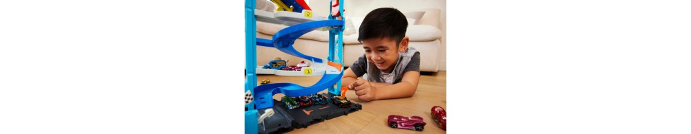 Hot Wheels City Wyścigowa wieża z transformacją HKX43