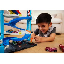 Hot Wheels City Wyścigowa wieża z transformacją HKX43