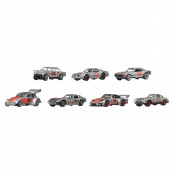 Hot Wheels Silver Series Mattel 80-lecie Samochodziki 7-pak ZAMAC JHF01