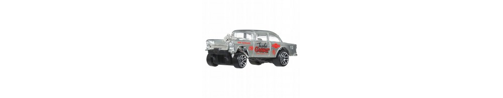 Hot Wheels Silver Series Mattel 80-lecie Samochodziki 7-pak ZAMAC JHF01