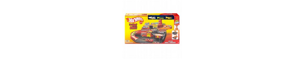 Hot Wheels Rajdowe miasto Przenośny zestaw JFH37