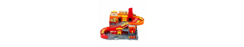 Hot Wheels Rajdowe miasto Przenośny zestaw JFH37