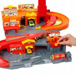 Hot Wheels Rajdowe miasto Przenośny zestaw JFH37