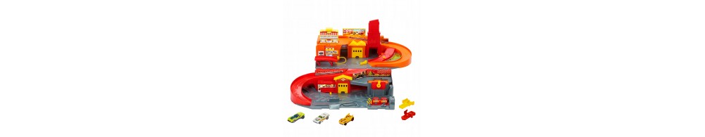 Hot Wheels Rajdowe miasto Przenośny zestaw JFH37