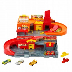 Hot Wheels Rajdowe miasto Przenośny zestaw JFH37