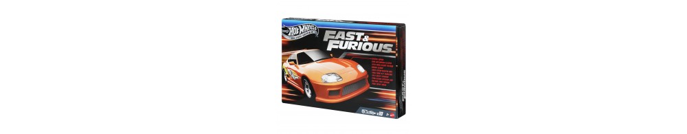 Hot Wheels Fast & Furious Szybcy i wściekli Samochodziki 10-pak JCT92