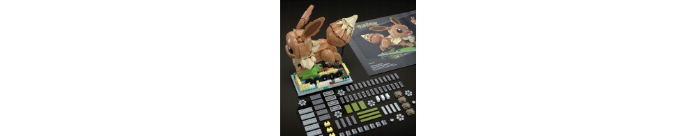 Mega Pokemon „Ruchomy” Eevee do ustawiania HTH71