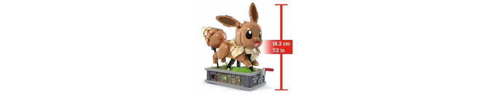 Mega Pokemon „Ruchomy” Eevee do ustawiania HTH71