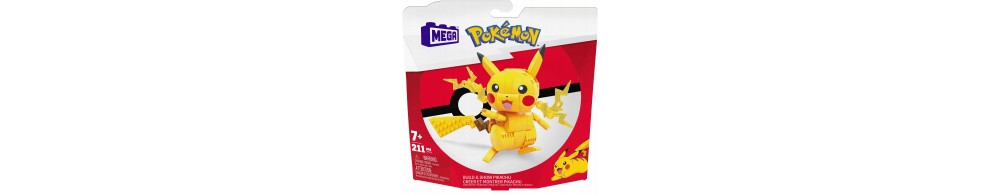 Mega Pikachu Średni Pokemon do zbudowania Zestaw klocków GMD31