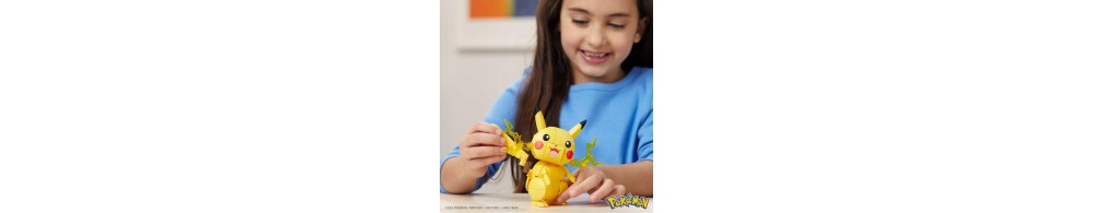 Mega Pikachu Średni Pokemon do zbudowania Zestaw klocków GMD31