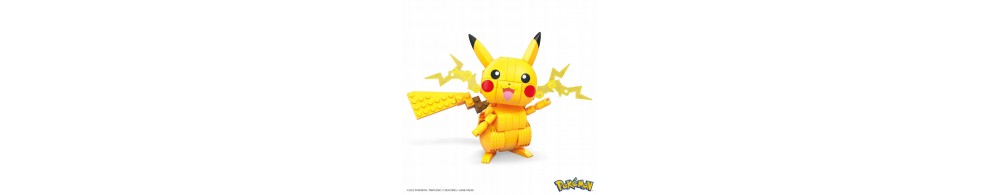 Mega Pikachu Średni Pokemon do zbudowania Zestaw klocków GMD31