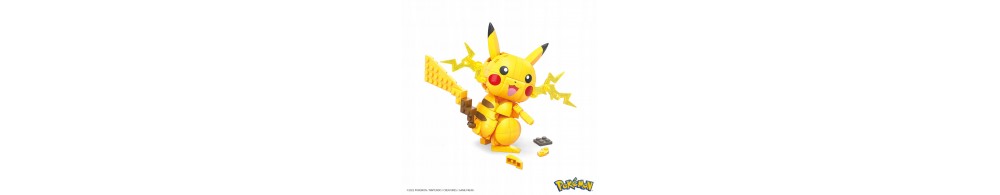 Mega Pikachu Średni Pokemon do zbudowania Zestaw klocków GMD31