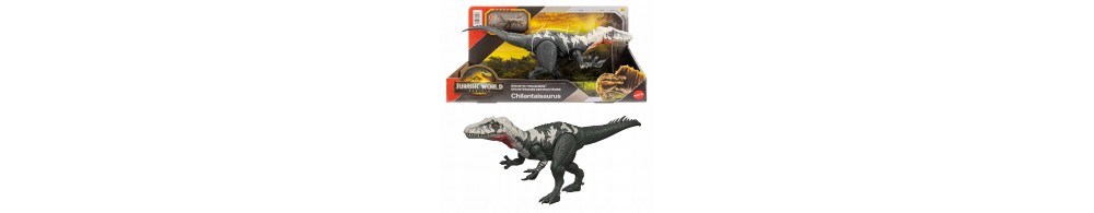 Jurassic World Czilantajzaur Dinozaur Gigantyczny atak JGB95