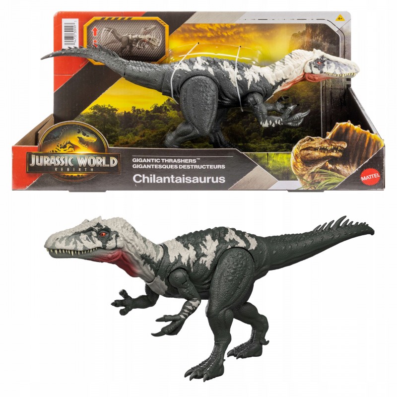 Jurassic World Czilantajzaur Dinozaur Gigantyczny atak JGB95