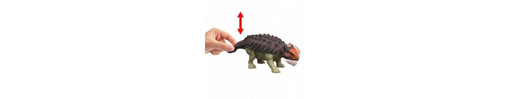Jurassic World Ankylozaur Ryczący dinozaur Figurka JGB90
