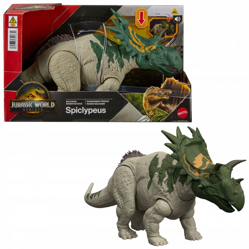 Jurassic World Spiclypeus Ryczący dinozaur Figurka JGB89