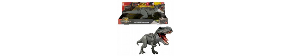 Jurassic World T-rex Power Devour Figurka Tyranozaur JGB50