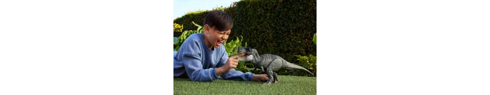 Jurassic World T-rex Power Devour Figurka Tyranozaur JGB50