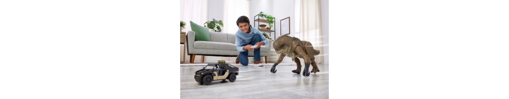 Jurassic World: Odrodzenie Zestaw RC Pościg i atak JGB65