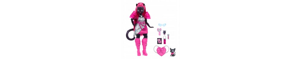 Monster High Catty Noir Lalka podstawowa HXH76