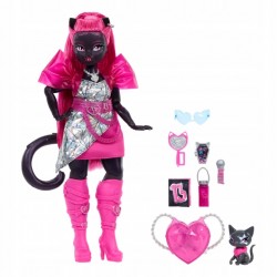 Monster High Catty Noir Lalka podstawowa HXH76