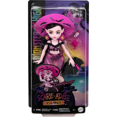 Monster High Wyspa Straszy-raj Lalka Draculaura HRP66