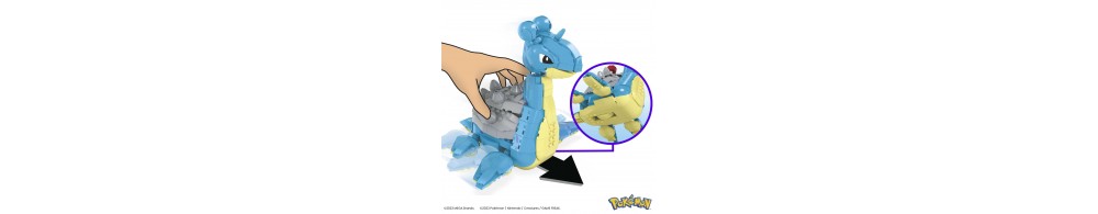 Mega Construx Pokémon Lapras Zestaw klocków HKT26